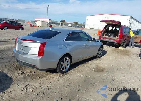 2016 Cadillac Ats Luxury Collection из США, поврежденный, VIN 1G6AB5RA6G0102925
